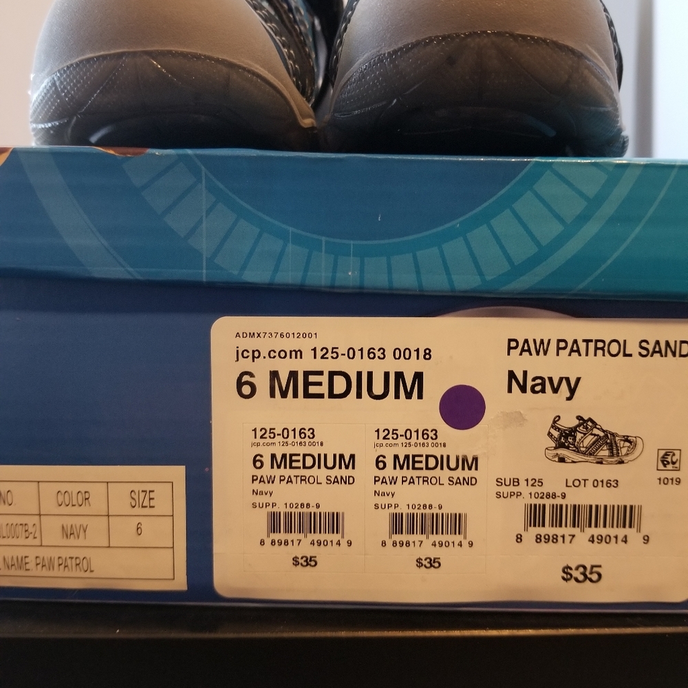 Paw Patrol Sandals - Picture 2 of 9